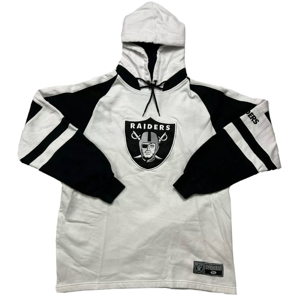 RARE Vintage 90s Raiders Hoodie Size Large